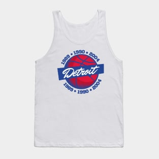 Detroit Basketball Tank Top